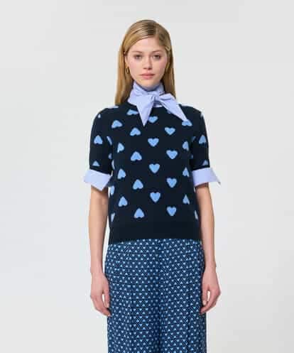 ★TARA JARMON★新品★タラジャーモン フロントスカラップジャケット ☆TARA JARMON☆新品☆タラジャーモン フロントスカラップ