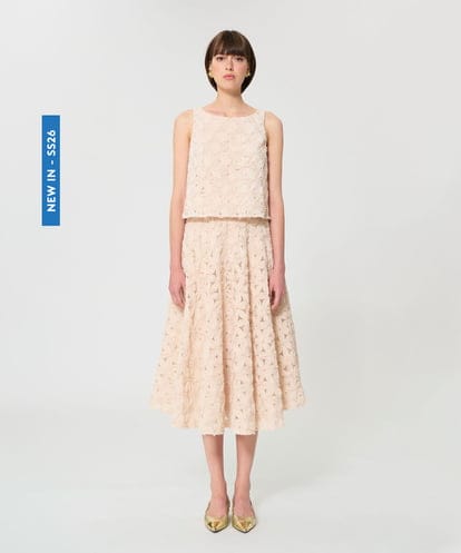 【新品未使用タグ付き】TARA JARMON ネイビースカート ITEM | タラ ジャーモン | Tara Jarmon