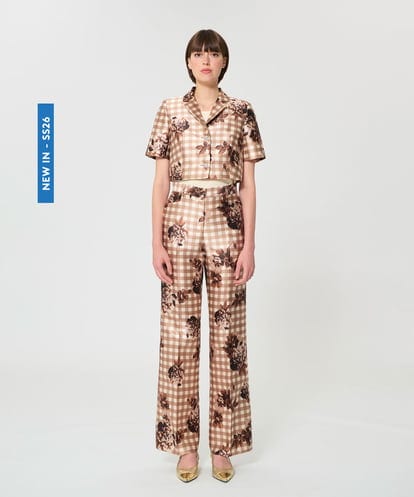 レディース TARA JARMON 長袖アンサンブル (M/38) タラ ジャーモン | TARA JARMON