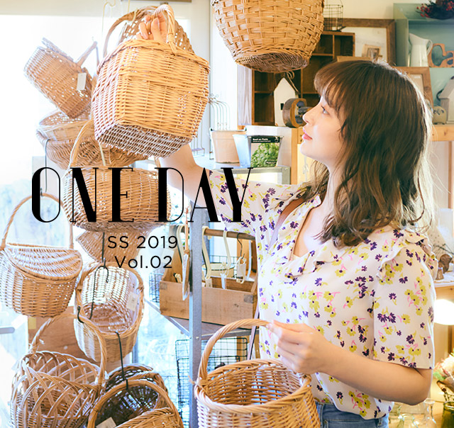 ONE DAY SPRING SUMMER 2019 vol.02 TARA JARMONをまとう1日。