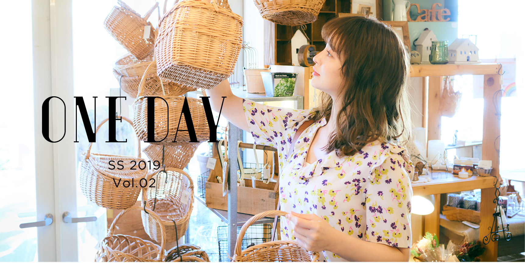 ONE DAY SPRING SUMMER 2019 vol.02 TARA JARMONをまとう1日。