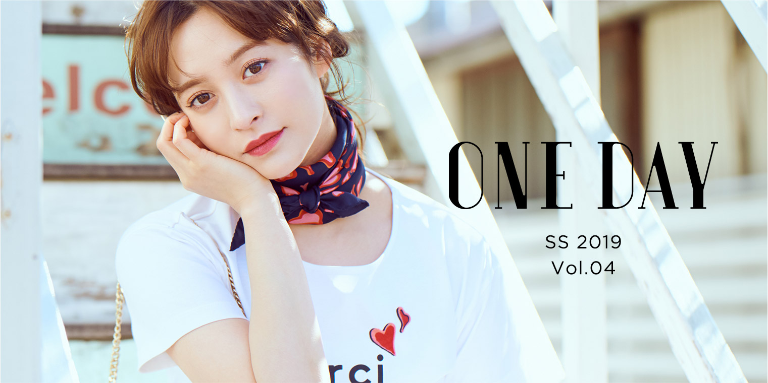 ONE DAY SPRING SUMMER 2019 vol.04 TARA JARMONをまとう1日。